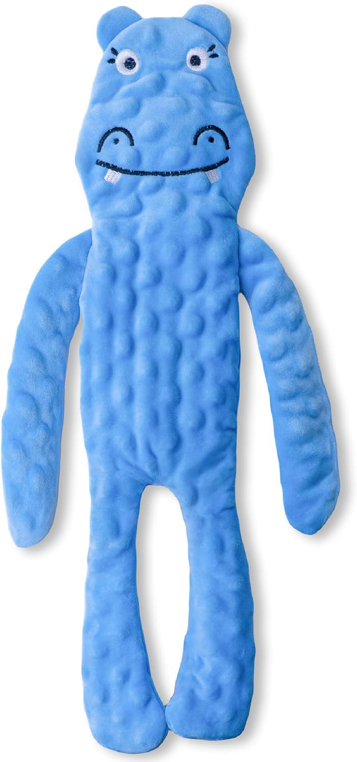 SHARLOVY Dog Squeaky Toy No Stuffing 6 Pack, Dog Toys Crinkle for Puppy | for Small Puppy, Durable Chew Plush Cute Animals Natural for Teething Pet