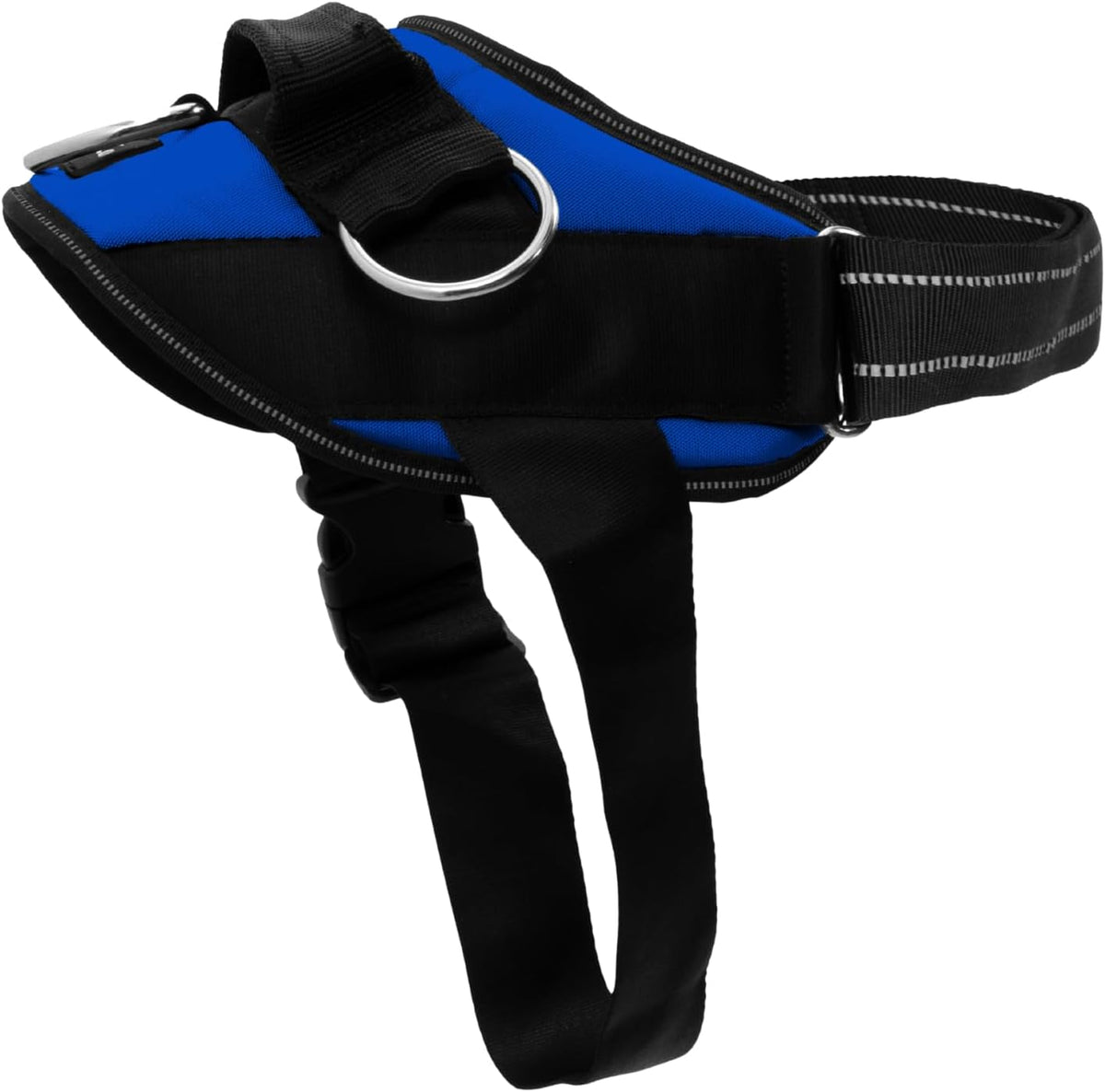 ShawnCo Essential Dog Harness, No-Pull Pet Vest (Oceanic Blue,S) | 3 Leash Clips, Easy On, No-Choke, Reflective, Adjustable Fit, Padded Comfort, Control Handle, For Small, Medium & Large Dogs