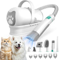 8VR Dog Grooming Kit, Pet Grooming Vacuum with Pet Clipper Nail Grinder, Dog Hair Vacuum with 6 Pet Grooming Tools for Dogs Cats Shedding Grooming