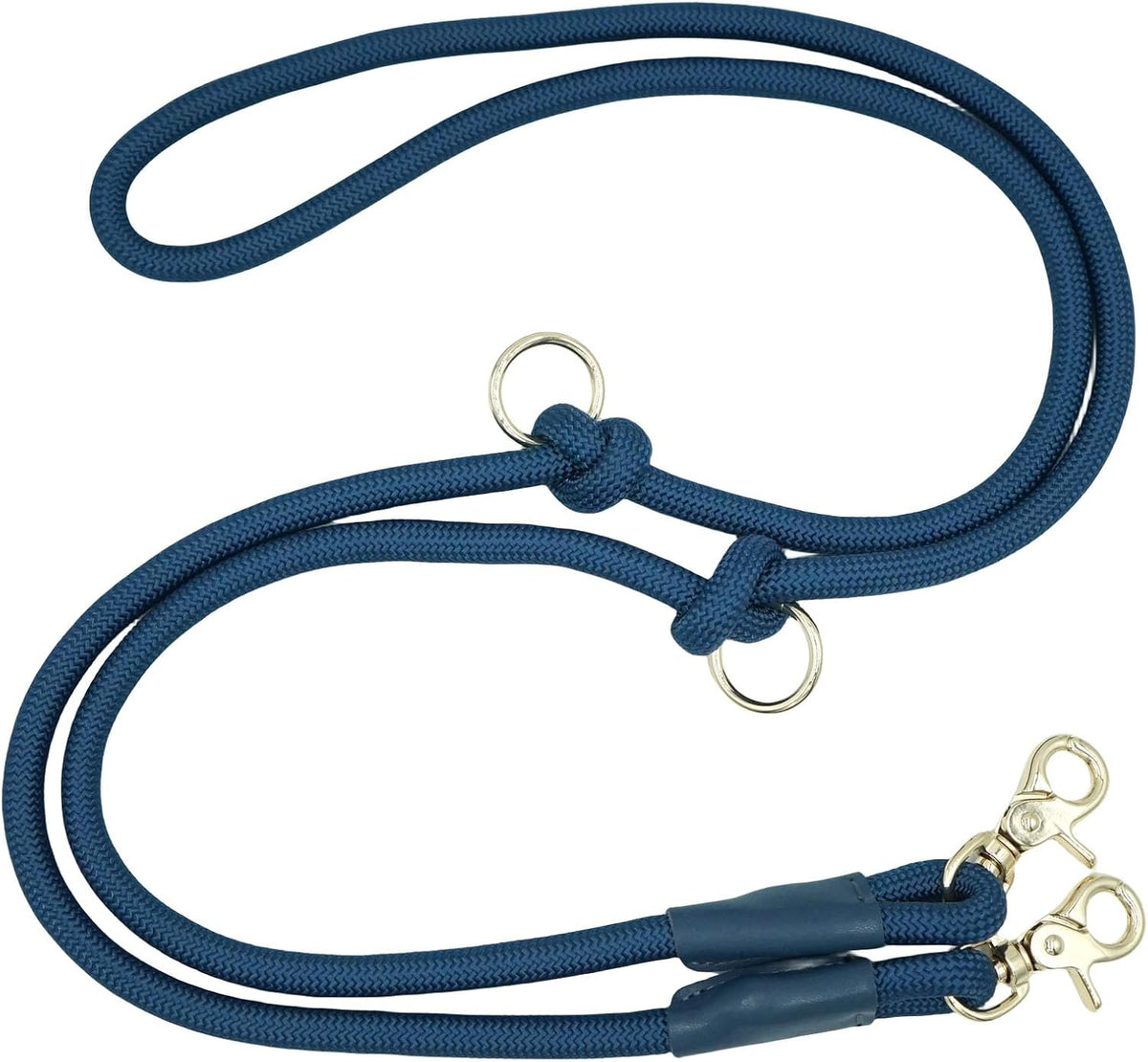 Hands Free Dog Leash 7FT, Nylon Rope Waist Leash for Dog Walking Running