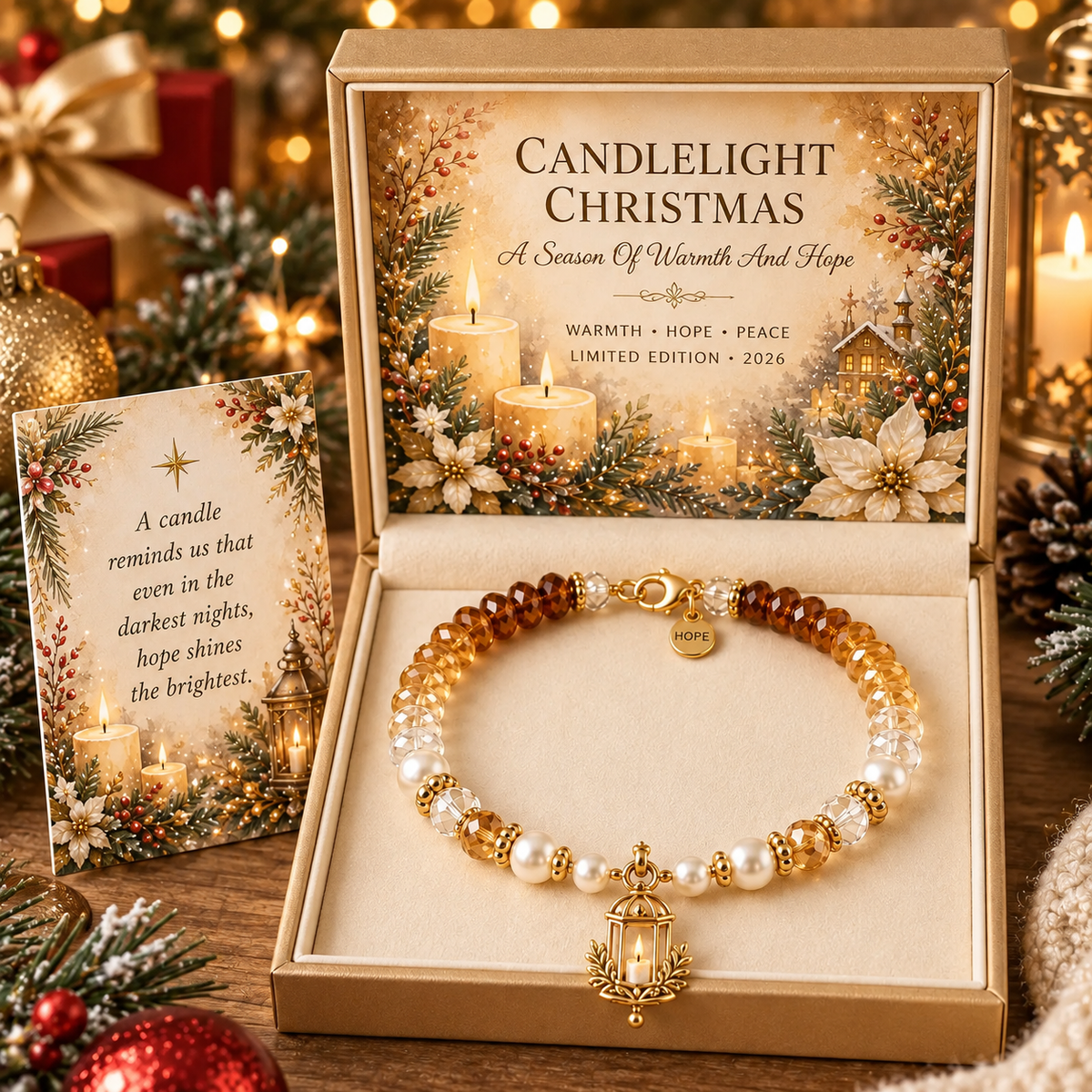 ✝️ Christmas Blessings Bracelet Set 🎄 | Wear the Faith. Share the Blessing.
