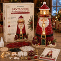 🎄Christmas Character Sea Glass-Style Lighthouse Kit Collection | Complete Kit with Sea Glass-Style Pieces, LED Lights & Step-by-Step Guide Included 💕